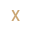  X